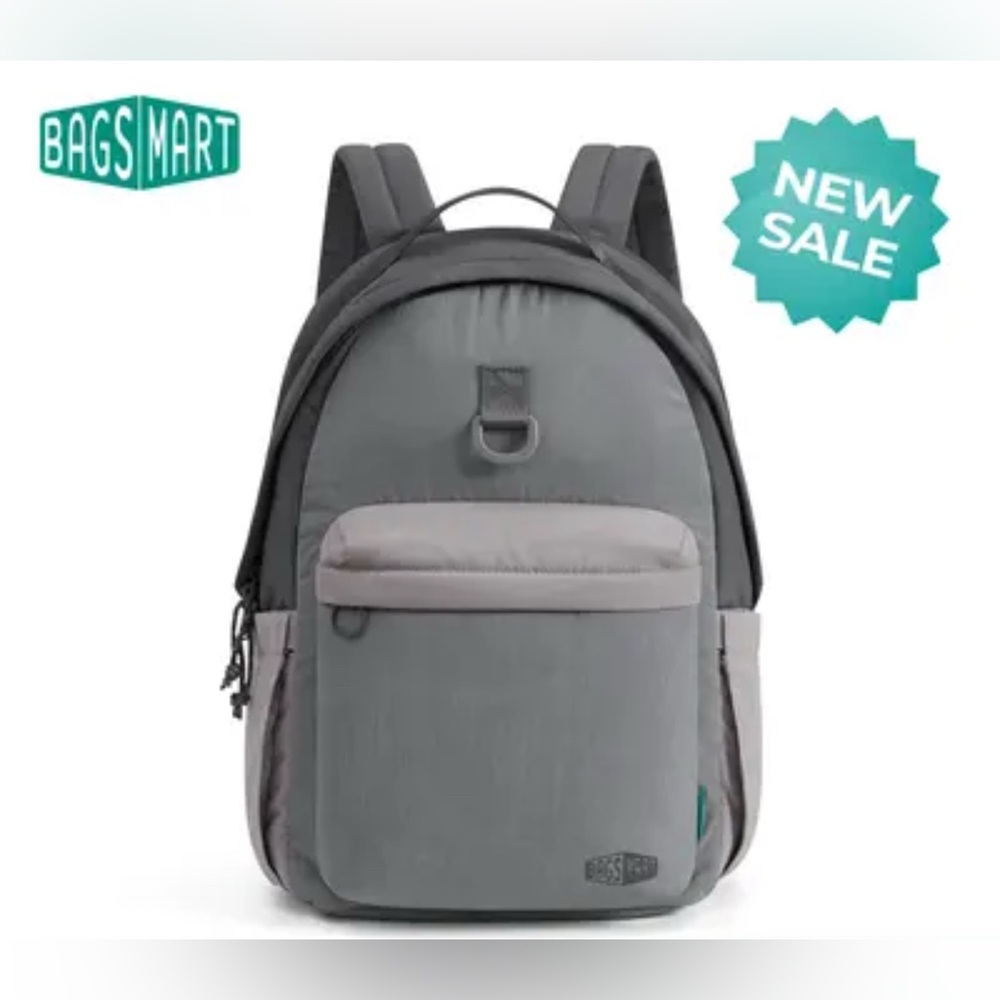 BAGSMART "Blast" Commuter & Travel Laptop Backpack - Grey